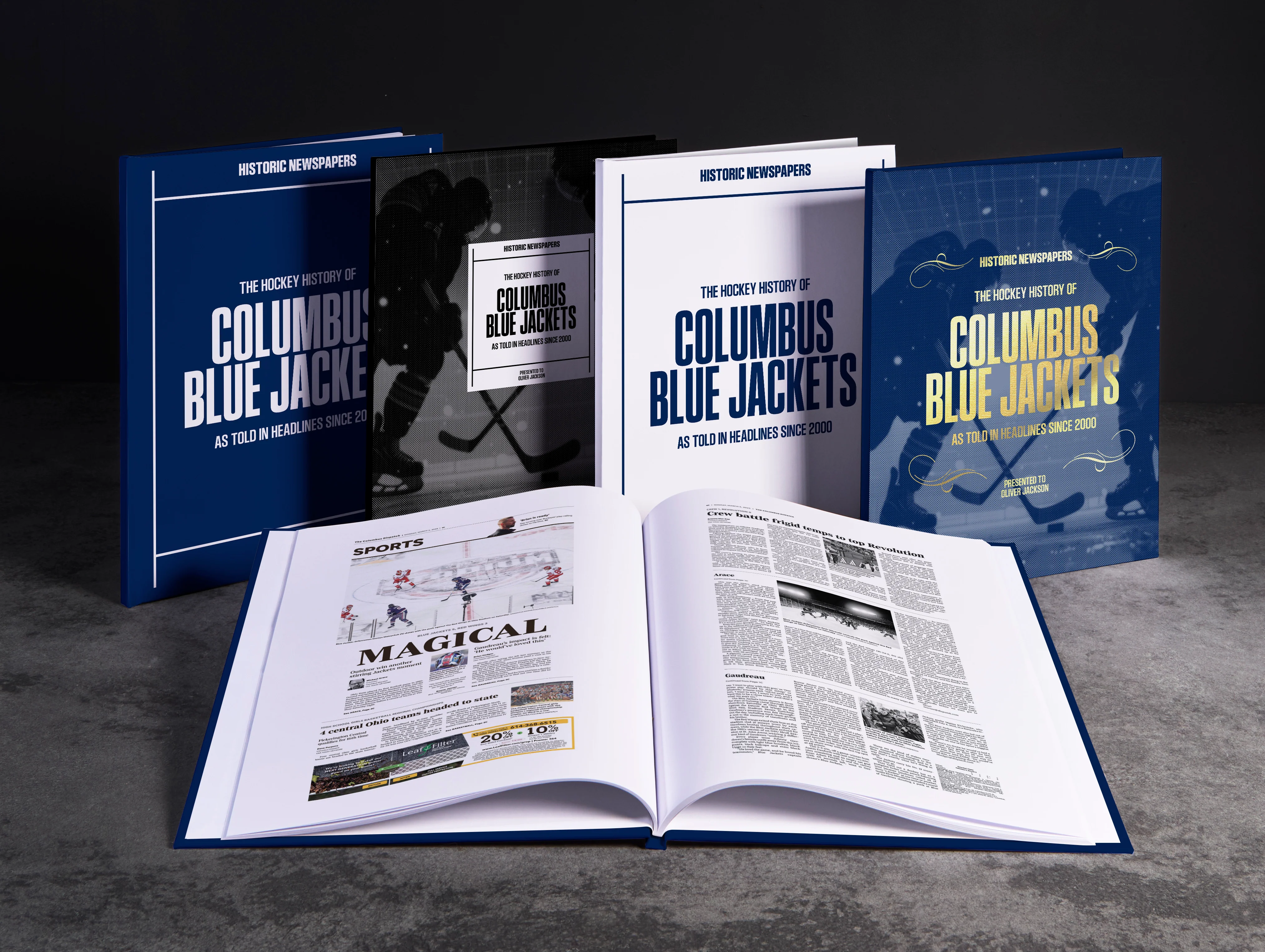 Hockey History Newspaper Books